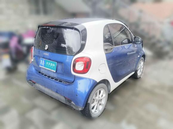 [杭州·浙A] 二手smartsmart fortwo2015款 1.0L 52千瓦硬顶灵动版