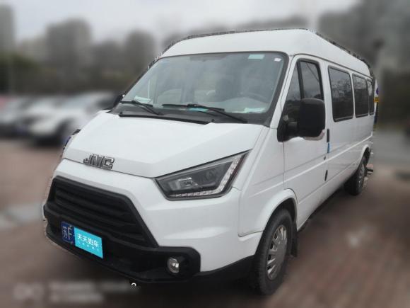 江铃特顺2019款 2.8T商运型长轴中顶6座后单胎国VI JX493「南通二手车」「天天拍车」