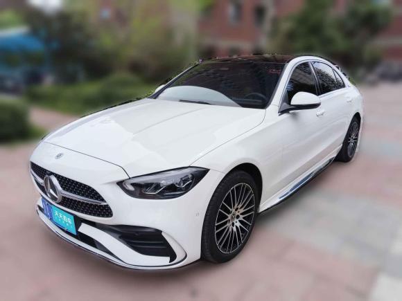 [济南·鲁A] 二手奔驰奔驰C级2022款 C 260 L 运动版