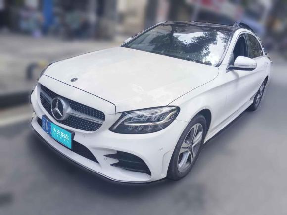 [武汉·鄂A] 二手奔驰奔驰C级2020款 改款 C 260 L 运动版