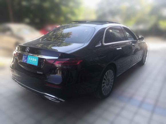 [合肥·皖C] 二手奔驰奔驰E级2022款 改款 E 300 L 豪华型