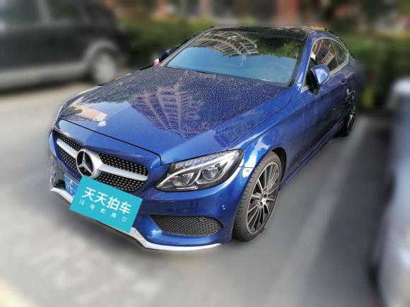 [上海·沪F] 二手奔驰奔驰C级2017款 C 200 4MATIC 轿跑版