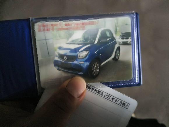 [合肥·皖A] 二手smartsmart fortwo2015款 1.0L 52千瓦硬顶灵动版