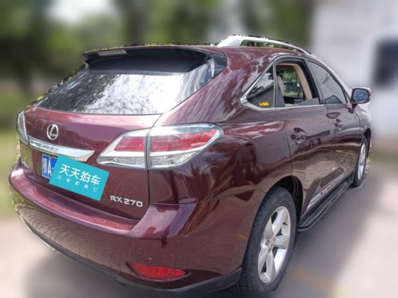 [武汉·鄂A] 二手雷克萨斯雷克萨斯RX经典2012款 270 典雅版