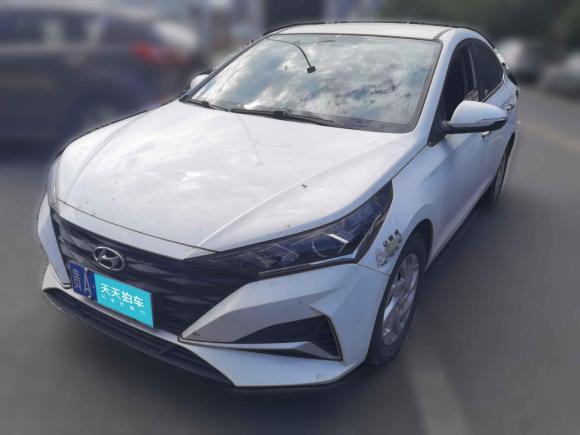 现代悦纳2020款 1.4L 手动GLS炫酷版「温州二手车」「天天拍车」
