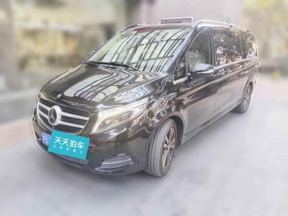 [上海·沪B] 二手奔驰奔驰V级2016款 V 260 L 尊贵加长版