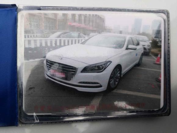 [合肥·皖A] 二手现代捷恩斯2015款 3.0GDi 四驱旗舰版