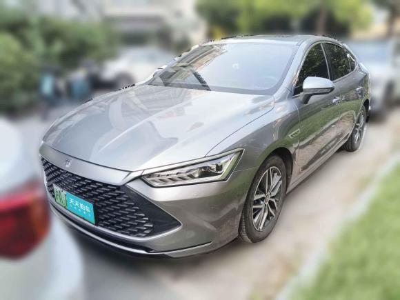 [上海·沪A] 二手比亚迪秦PLUS2021款 DM-i 55KM 旗舰型