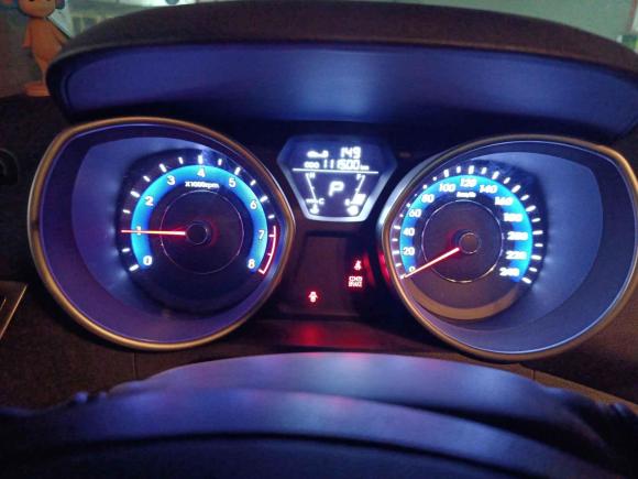 [深圳·粤B] 二手现代朗动2012款 1.6L 自动时尚型