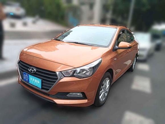 现代悦纳2016款 1.4L 自动炫酷版GLS「重庆二手车」「天天拍车」