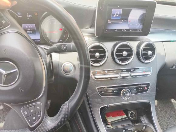 [北京·京H] 二手奔驰奔驰C级2015款 改款 C 200 L 运动型