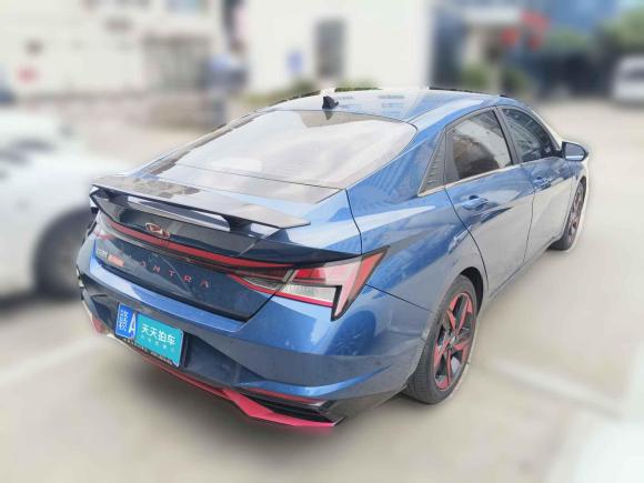 [南昌·赣A] 二手现代伊兰特2021款 1.5L CVT LUX尊贵版