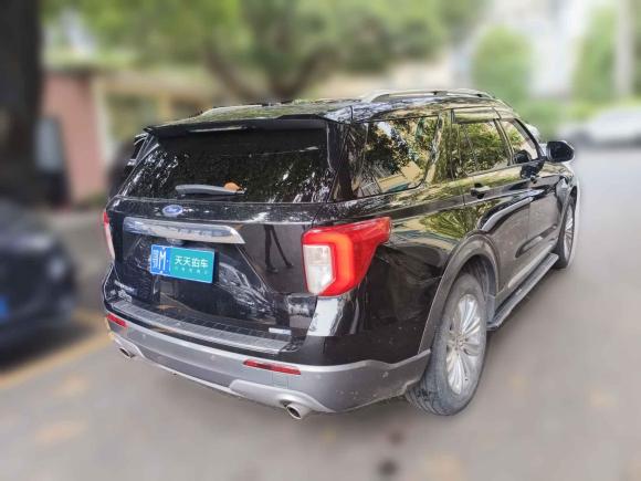 [广州·鄂M] 二手福特探险者2020款 EcoBoost 285 四驱钛金版 6座