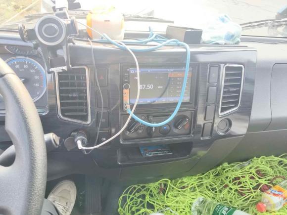 [杭州·浙A] 二手福田祥菱M2018款 1.5L M2非承载双排后双胎(厢式)DAM15L