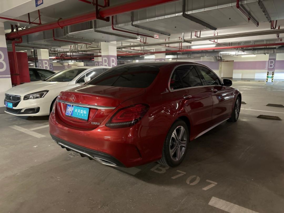 [苏州·苏U] 二手奔驰奔驰C级2020款 改款 C 260 L 运动版