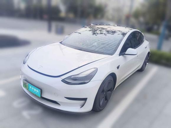 特斯拉Model 32021款 标准续航后驱升级版「上海二手车」「天天拍车」