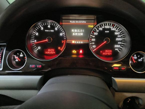 [台州·浙J] 二手奥迪奥迪A82008款 A8L 3.2 FSI标准型