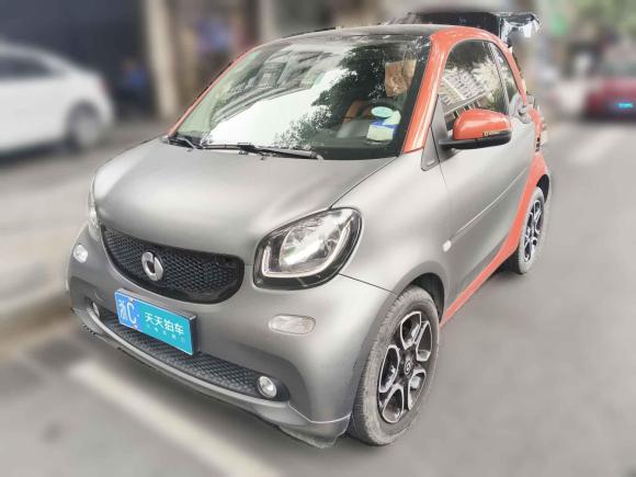 [温州·浙C] 二手smartsmart fortwo2015款 1.0L 52千瓦硬顶激情版