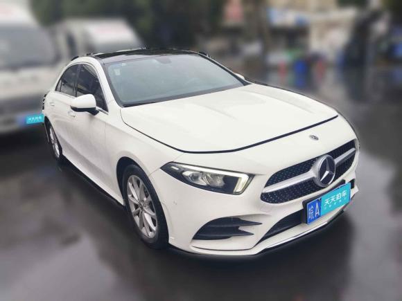 [合肥·皖A] 二手奔驰奔驰A级2019款 A 200 L 运动轿车