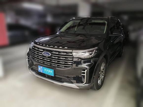 福特探险者2023款 EcoBoost 285 四驱钛金版 7座「南京二手车」「天天拍车」