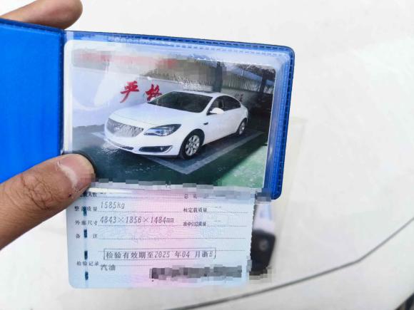 [宁波·浙B] 二手别克君威2015款 2.0L 领先时尚型