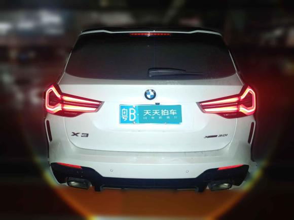 [深圳·粤B] 二手宝马宝马X32022款 xDrive30i 领先型 M曜夜套装