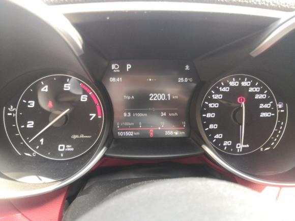 [合肥·皖A] 二手阿尔法·罗密欧Giulia朱丽叶2017款 2.0T 200HP 豪华版