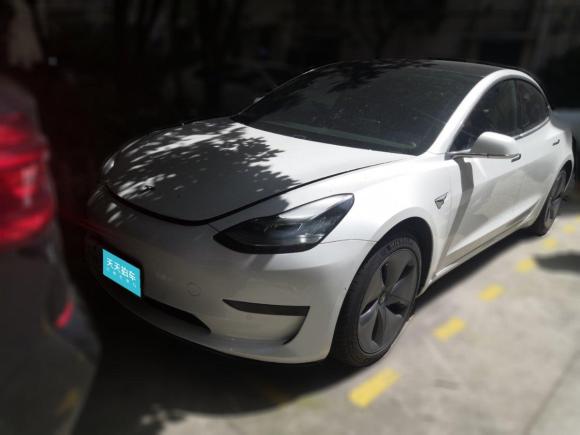 特斯拉Model 32020款 标准续航后驱升级版「上海二手车」「天天拍车」