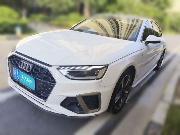 [武汉·鄂A] 二手奥迪奥迪A4L2020款 40 TFSI 豪华动感型