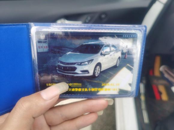 [温州·浙C] 二手雪佛兰科鲁兹2018款 320 自动先锋天窗版