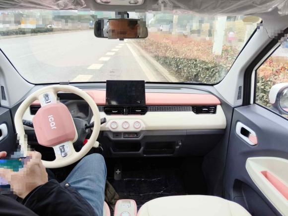 [合肥·皖H] 二手奇瑞新能源QQ冰淇淋2022款 桃欢喜 蜜桃款