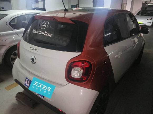 [杭州·浙A] 二手smartsmart forfour2016款 1.0L 52千瓦激情版