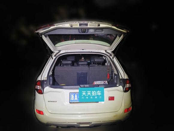 [杭州·浙A] 二手雷诺科雷傲2014款 2.0L 两驱时尚版