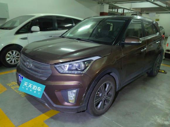 現代北京現代ix252015款 1.6L 自動兩驅尊貴型DLX「濟南二手車」「天天拍車」