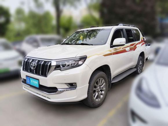 丰田普拉多2019款 3.5L 自动TX-L尊享版后挂备胎「西安二手车」「天天拍车」