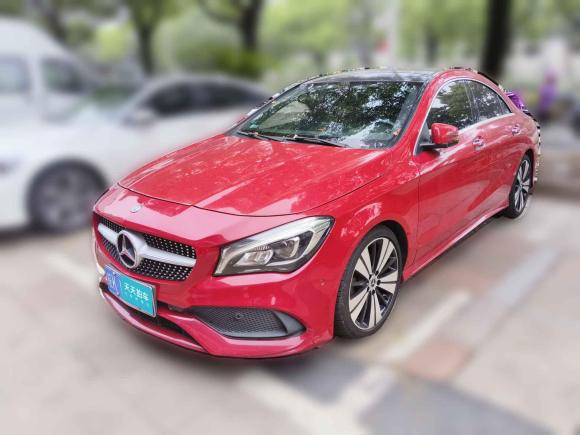 [上海·皖K] 二手奔驰奔驰CLA2017款 改款 CLA 200 时尚型