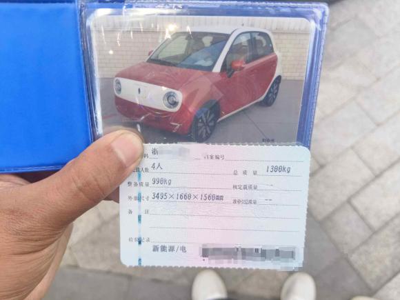 [宁波·浙B] 二手欧拉欧拉黑猫2021款 351km 豪华型