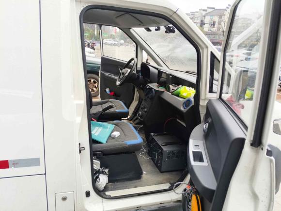 [湖州·苏E] 二手福田智蓝精灵E72023款 纯电动厢式运输车 平顶2座 亿纬锂能46.36kWh