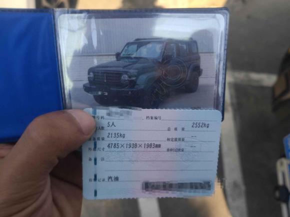 [宁波·浙B] 二手坦克坦克3002021款 越野版 2.0T 征服者