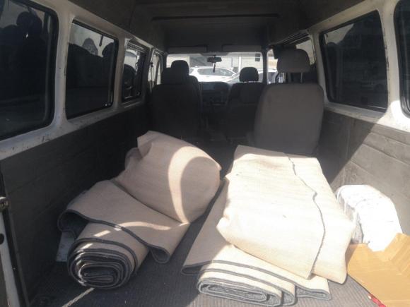 [温州·浙C] 二手福特经典全顺2013款 2.8T柴油冰白物流车长轴中顶JX493ZLQ3A