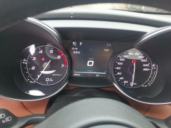 [常州·苏D] 二手阿尔法·罗密欧Giulia朱丽叶2017款 2.0T 200HP 豪华版