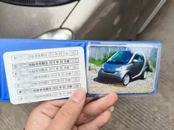 [温州·浙C] 二手smartsmart fortwo2009款 1.0 MHD 硬顶 标准版