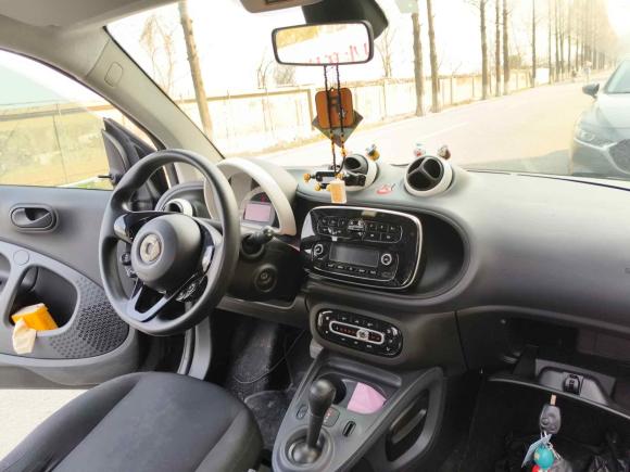[杭州·浙A] 二手smartsmart fortwo2015款 1.0L 52千瓦硬顶灵动版
