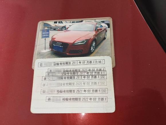 [杭州·浙A] 二手奥迪奥迪TT2011款 TT Coupe 2.0TFSI