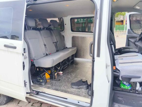 [宁波·浙B] 二手福特全顺2020款 2.0T柴油多功能商用车中轴低顶双开尾门国VI