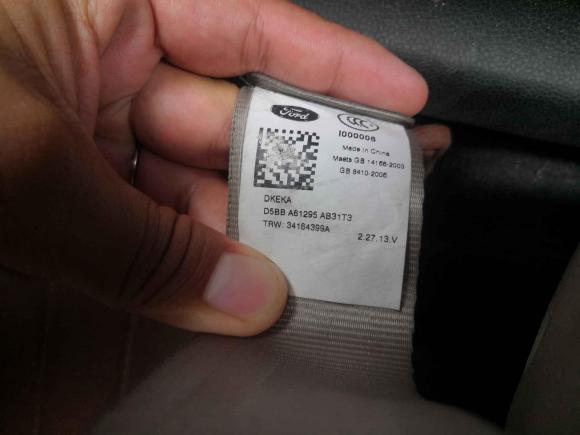 [合肥·皖A] 二手福特嘉年华2013款 三厢 1.5L 自动时尚型