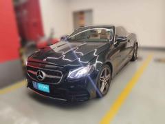 [杭州·浙A] 奔驰奔驰E级2018款 E 200 4MATIC 敞篷轿跑车