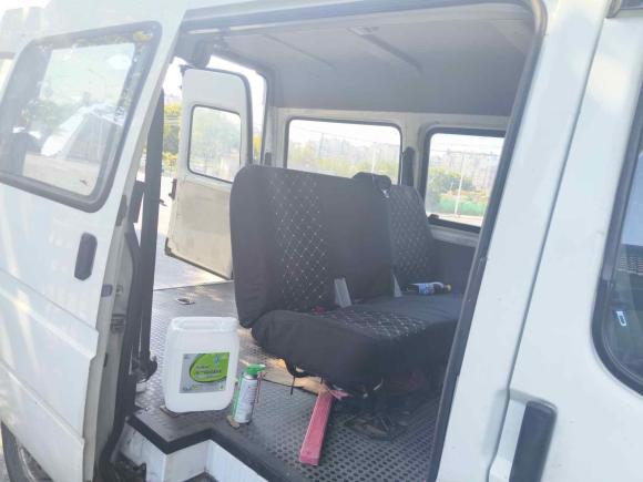 [上海·苏F] 二手江铃特顺2017款 2.8T商运型短轴中顶6/7/8座JX493