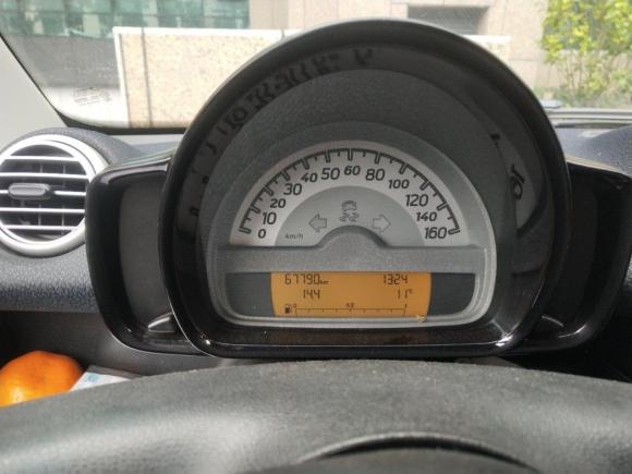 [嘉兴·浙F] 二手smartsmart fortwo2011款 1.0 MHD 硬顶标准版
