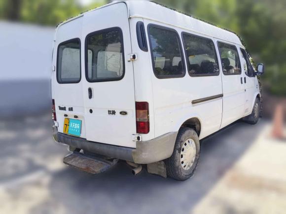 [上海·沪C] 二手福特经典全顺2013款 2.8T柴油冰白物流车长轴中顶JX493ZLQ4